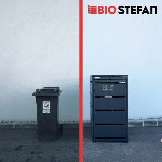Früher: Hässliche Tonnen, Gestank und Wind, der alles umwirft.
Jetzt: BIO Stefan Mülltonnenboxen – stabil, abschließbar und optisch ein Highlight vor deinem Haus.
👉 Hol dir dein Modell jetzt auf bio-s