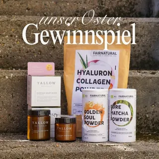 OSTER-GEWINNSPIEL 🌸🐣

Zu Ostern haben wir etwas ganz Besonderes für euch:
Gewinne ein liebevoll zusammengestelltes Beautybundle von Fairnatural & Tallow Naturals ✨

So kannst du teilnehmen:
💛 Folge @f