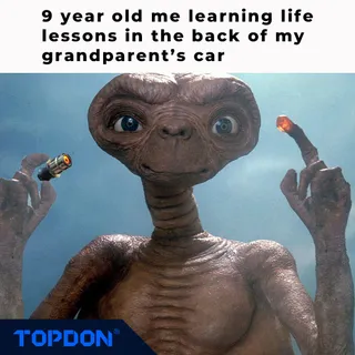 I can smell the memories.

#topdon #meme #memories #et #carmeme