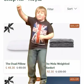 HAPPY BLACK FRIDAY! 🎉

Up to 70% OFF site-wide, but be quick as we have limited stock available! 👀🚨

#blackfriday #blackfridaysale #aeyla #pillows #bedding #weightedblanket #weightedblankets #sleepbet