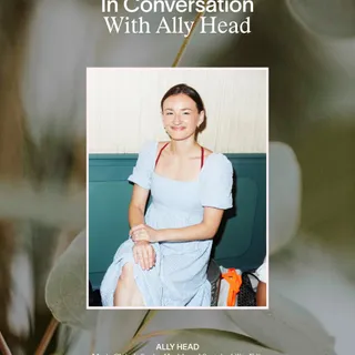 This week, we’re sitting down with Ally Head @allyyhead, Marie Claire’s Senior Health and Sustainability Editor, marathon runner, and champion of women’s health. She shares her take on wellness fact v