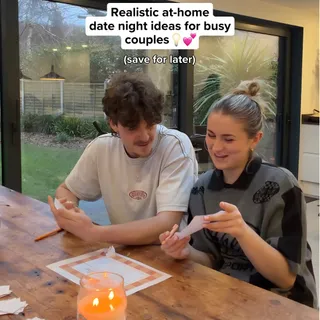 Quality time doesn’t have to mean extravagant dinners out or elaborate plans 🤷‍♂️

Simple at home date nights trying something new can feel just as special with a little bit of effort and creativity 🙌