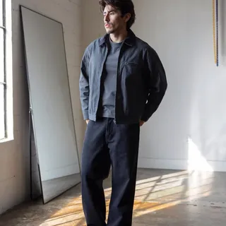 Whether your style leans edgy or classic, our Lined Work Jacket is the perfect layer for cooler weather. Built to last from high quality materials, designed to fit shorter guys. Available now at abbre