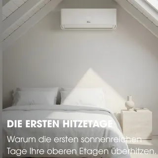 Sobald die Sonneneinstrahlung im Mai an Intensität gewinnt, offenbart sich in vielen Immobilien ein bekanntes Problem: Räumlichkeiten im Dachgeschoss oder mit großen Südverglasungen heizen sich unverh