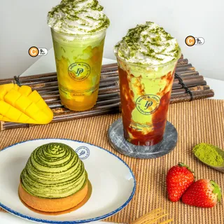 [NEW] The matcha craze is never ending because it’s not a trend, it’s a lifestyle 💅- and we are here to fuel your daily matcha ritual!⁠
⁠
Introducing:⁠
🥭 Mango Matcha - Earthy with a sweet tropical tw