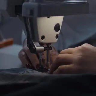 The Art of Crafting Denim.

What you see is the obsession behind our entire denim collection. Each pair starts here, defined by heavy-weight cotton denim with a rigorous texture, designed to hold its 