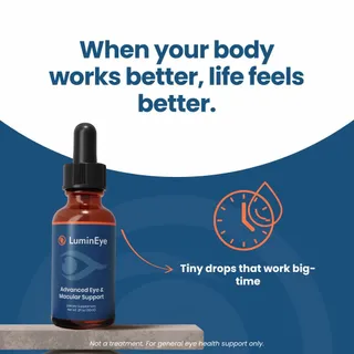 Just a few drops under your tongue may help support your eye health journey.

Tiny but mighty.

#TinyDropsBigImpact #SublingualWellness #LumineyeDaily #SmallButStrong #EfficientSupport #QuickEyeCare #