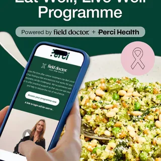 Field Doctor’s Eat well, live well ready meal programme was created with the cancer specialists at Perci Health and was designed to support people after treatment. 

🩷Whether you’re currently in treat