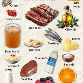 Eat your skincare.

Most people look for better skin in bottles, creams, and treatments.
But real skin health starts from within.

Your skin is a reflection of what you eat.

Modern diets are often bu