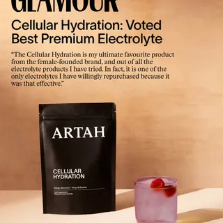 Voted Best Premium Electrolyte :sparkles:⁠
 ⁠
We’re so proud to share that Cellular Hydration has been featured in GLAMOUR, recognised as a standout premium electrolyte for hydration, energy, and dail