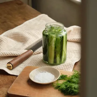 Cooking Projects | Pickles

With another greige weekend ahead, I’m delighted to introduce the second in our series of absorbing cooking projects. 
 
We’re making pickles.
 
Proper ones which are ferme
