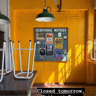 We’ll be closed tomorrow…. Waitangi Day, back bright & early Monday 😃