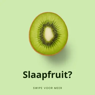 🥝 𝗦𝗹𝗮𝗮𝗽𝗳𝗿𝘂𝗶𝘁? 𝗦𝗲𝗿𝗶𝗲𝘂𝘀?

Twee kiwi’s voor het slapen klinkt als een TikTok-truc, maar het is écht onderzocht.
En de resultaten? Die liegen er niet om:

▪️ 35% sneller in slaap
▪️ 13% langere slaap
▪️ 2