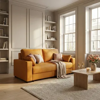 Small spaces deserve smart design.

When every square metre matters, your furniture should work harder, without making the room feel crowded.

Our sofa beds are designed to fit beautifully into compac