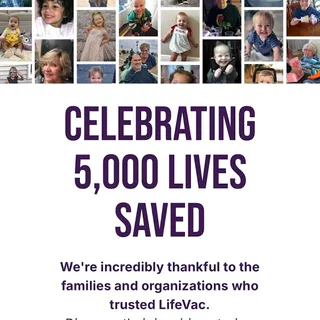 Today, we share details about Save #5384, where a 63-year-old female choked on a banana.  Go to https://lifevac.net/blogs/saved-lives/life-saved-5384 to read the full story.  #lifevac #rescuedevice #s