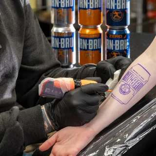 To mark the launch of our new Made in Scotland From Girders cans, and as part of 125 years of IRN-BRU, we’re opening the Tat-BRU Parlour. This Saturday, 21st March, loyal BRU drinkers get the chance t