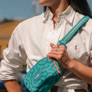Designed for those who like to keep things light and breezy, the Pacsafe GO Micro Sling is a miniature sidekick that carries just what you need for your on-the-go adventures.