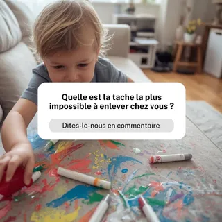 🧽 Partagez vos défis de nettoyage !

On a tous cette tache impossible qui nous résiste… Racontez-nous la vôtre ! Que ce soit sur un tapis, un canapé ou des sièges de voiture, vos anecdotes inspirent l