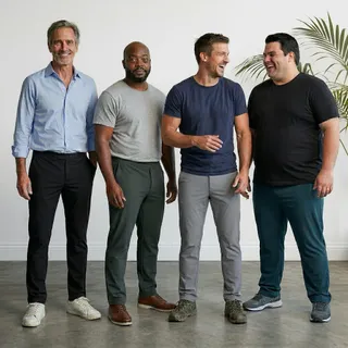 Echte Männer. Echte Größen. 🤜🤛

Wir bei Papas Shorts machen keine Kompromisse. Wir entwickeln Hosen, die Qualität und Funktionalität vereinen, damit du dich nie wieder zwischen einem ordentlichen Auss
