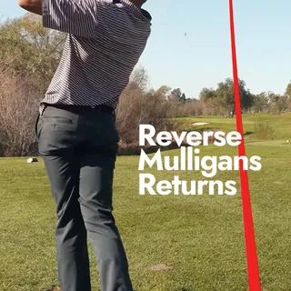 Golfer #2 is a scratch for a reason.⁠
Ever hit a terrible shot, drop another ball, and pure it?⁠
Now try the opposite... hit a perfect one and be asked to repeat it.⁠
Reverse mulligans are evil.