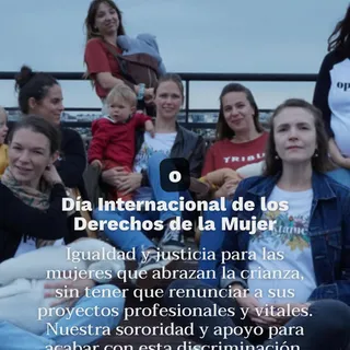 ✊🏽 Derechos. Justicia.Igualdad. Conciliación.Para TODAS las mujeres.

¡Revindicamos la fuerza que nos une! En este Día Internacional de la Mujer, en Mustela queremos revindicar los derechos de igualda