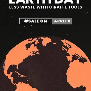 giraffetools Small changes, big impact. 🌎
Celebrate Earth Day with less waste and better tools.✨
Deals live from 𝐀𝐩𝐫𝐢𝐥 𝟖 – 𝐀𝐩𝐫𝐢𝐥 𝟐𝟑.🧡
——————————————————————————
Petits changements, grands impacts.🌎
Cé