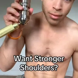 Leave it to the gripzilla tornado to build you strong shoulders #grip