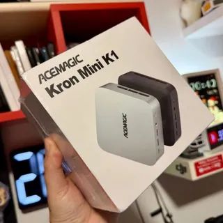 ACEMAGIC K1 Mini PC review by mikyancona on YouTube🔥
Compact on the outside, packed with real power inside… let’s see what this little beast can truly do 💻✨

▶ Visit his Youtube channel to learn more
