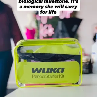 What memories do we want to leave wi the her. 
What are you doing to make period less stressful for the next generation. Share us your tips