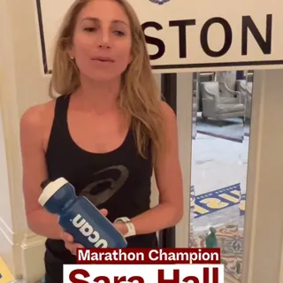 Marathon champion @sarahall3 shares how she's feeling ahead of her 5th marathon in 5 months, the motivation behind writing her new memoir "For the Love of the Grind" and her long history with UCAN and