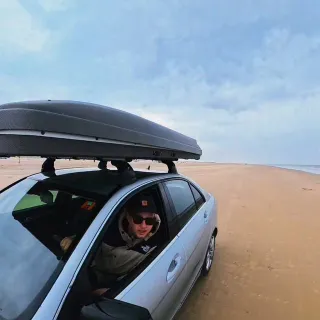 Letztes Wochenende bin ich einfach spontan mit dem Naturbummler Flitzer 1 nach Rømø gefahren. 🇩🇰🏕️

Genau solche Trips liebe ich am meisten – einfach losfahren, ohne großen Plan, frische Meeresluft ge