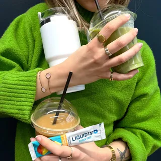 Three drinks minimum but we know which is the most important 😉