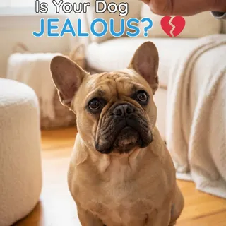 Dogs can get jealous too 🐶

Breeds like French Bulldogs, Dachshunds, and Border Collies form especially strong bonds with their humans, so when your attention goes elsewhere, they notice.

It’s not ba