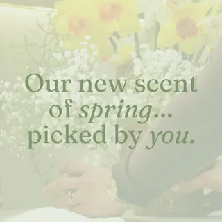 From sniff to shop! 
 
Ever wondered how our scents come to life? You helped us choose, and now it’s finally here! From smelling and testing to perfecting every note this scent was made with YOU in mi