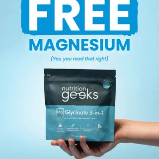 We’re not playing around 👀 spend £35+ on supplements and get a free pouch of Magnesium Glycinate 3-in-1. 🎉 UK Only