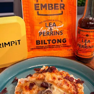 Want to level up your cheese toastie? 🧀🔥

This combo is a total winner - think melty cheddar, Lea & Perrins-flavoured biltong, and a generous drizzle of extra Lea & Perrins for that rich, tangy kick.

