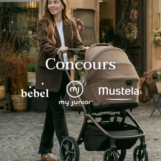 CONCOURS ✨
Bebel, My Junior et Mustela s’associent aujourd’hui pour vous faire gagner tout le nécessaire pour prendre soin de vous et accueillir votre bébé 💙
 
🎁 Tentez de remporter un superbe lot com