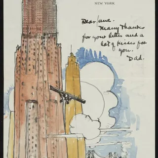 “Intrigued by a 10-year-old @hyperallergic post I came across the other day, I dug around a little and found a digital copy of More Than Words: Illustrated Letters from the Smithsonian’s Archives of A