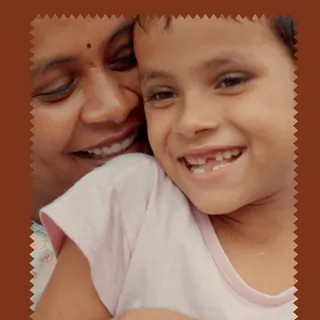 Aarushi is 6 years old. She lives with her mum in Ranchi, India. Her mother is part of our Shakti team. 🧡

Her wish for her daughter is simple, but powerful: a good education - so Aarushi can grow up 