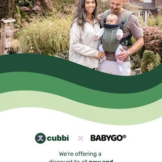 We're part of the cub!🙈

Did you see Cubbi on Dragon's Den?

We are so exciting to announce we are now on Cubbi, giving new and expecting parents a discount off their order! 

Be sure to download the 