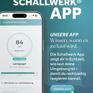 Für mehr Kontrolle. Für besseren Schutz. #schallwerk #gehörschutz #lautstärke #gesundheit #app