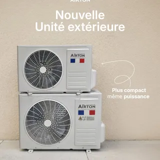 NOUVEAUTÉ ! ✨

Découvrez nos clims split avec une unité extérieure plus petite, pensée pour encore plus de discrétion au quotidien.
✔️ Plus discrète
✔️ Moins d’impact visuel
✔️ Toujours le confort d’u