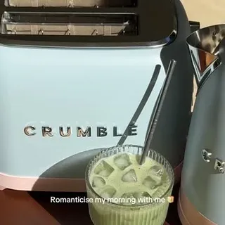 Elevate your Morning routine the Crumble way 😌☕️⁠
⁠
🏷️⁠
#cutecookware #homewarefinds #homecooking #recipeinspo #kitchenfinds
