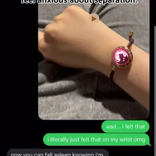 “I’m thinking of you before sleep.” ❤
#totwoo #goodnightpost #sweetness #couplebracelet #longdistancelove