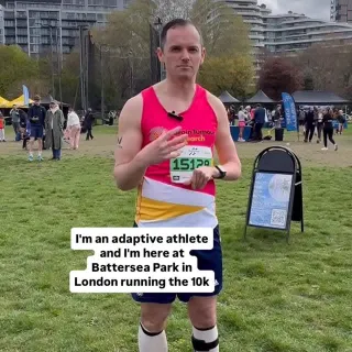 Battersea Park 10K as an Adaptive Athlete 💪

I can only use one side of my body…
so every step takes double the effort.

But we still show up.
We still push.
We still find a way.

One of my favourite 