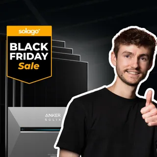 📢Achtung - Jetzt ist der beste Zeitpunkt für deinen Start:
Im Black Friday Sale erhältst du bis zu 45 % Rabatt auf ausgewählte Balkonkraftwerke mit Ankerspeicher. 

#balkonkraftwerk #solar #blackfrida