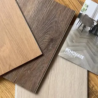 Light? Medium? Dark? 💭 What do we think… Entrance hallway flooring samples ✌🏽
