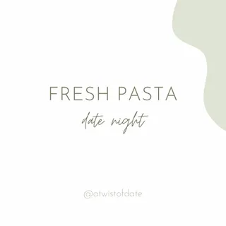 Making pasta from scratch with a glass of wine and a chill playlist in the background is my idea of romance 🙌

We used a pasta machine, but you can also just use a rolling pin. No special equipment ne