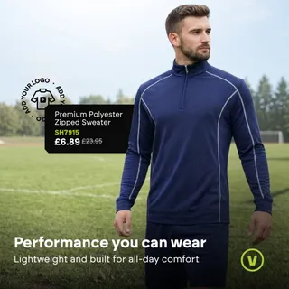 Made to move.

Whether you’re on site, out and about, or staying active, this is comfort you can rely on all day.
Add your logo for a custom finish.