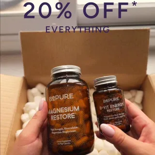 Whether you’re reclaiming your energy or finding your calm, enjoy 20% off all of our supplements for a limited time.